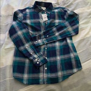 *NWT* J.Crew Button Down Flannel